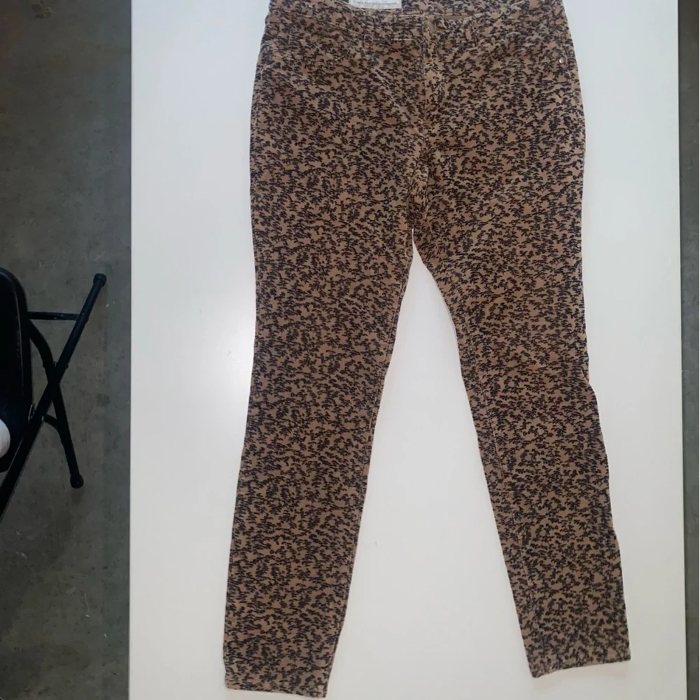 NWOT PILCRO AND THE LETTERPRESS ANTHROPOLOGIE SERIF CORDUROY PANTS POPULAR BRAND - Picture 3 of 9